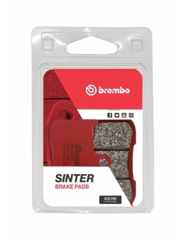 Pastillas freno Brembo sinterizadas 07KA23SA | Motoauto