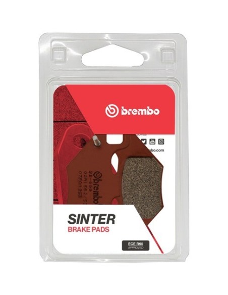 Pastillas freno Brembo sinterizadas 07PO12SD | Motoauto