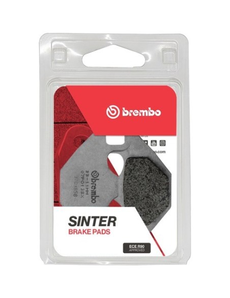 Pastillas freno Brembo sinterizadas 07PO13SX | Motoauto