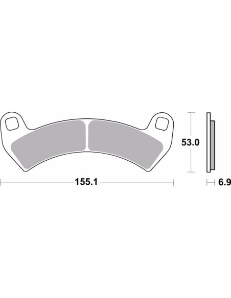 Pastillas freno Brembo sinterizadas 07PO14SD | Motoauto