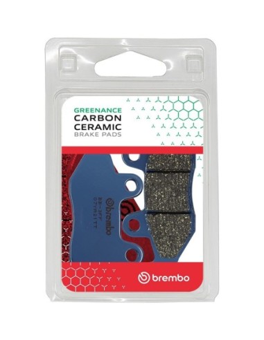 Pastillas de freno Brembo orgánicas 07YA21TT | Motoauto