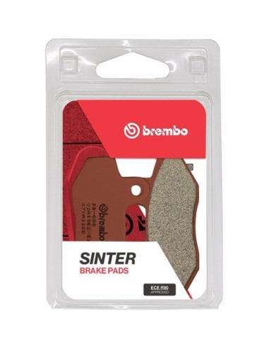 Pastillas freno Brembo sinterizadas 07YA22SD | Motoauto