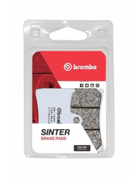 Pastillas freno Brembo sinterizadas 07YA23LA | Motoauto