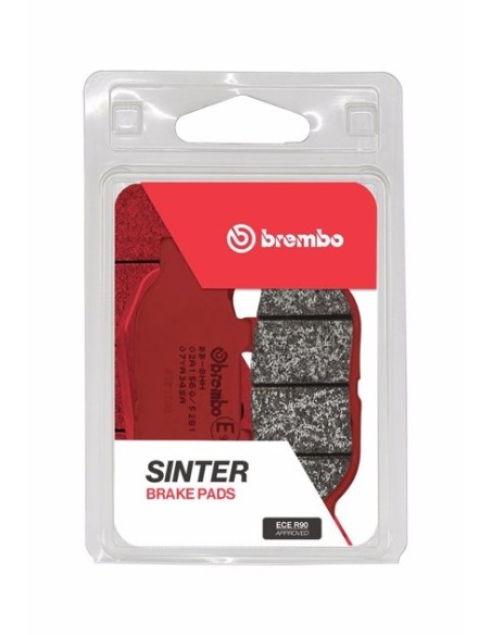 Pastillas freno Brembo sinterizadas 07YA34SA | Motoauto