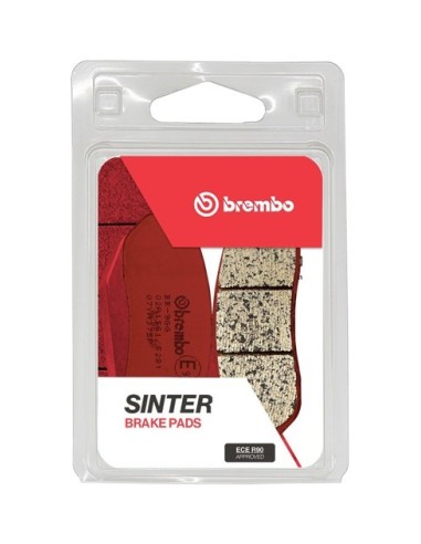 Pastillas freno Brembo sinterizadas 07YA37SP | Motoauto