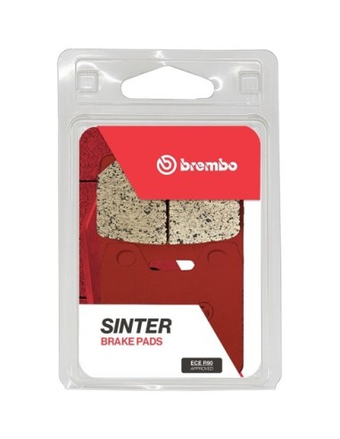Pastillas freno Brembo sinterizadas 07YA40SP | Motoauto