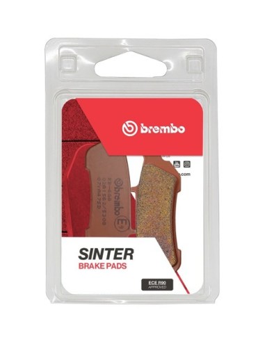 Pastillas freno Brembo sinterizadas 07YA47SD | Motoauto