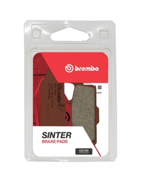 Pastillas freno Brembo sinterizadas 07YA49SD | Motoauto