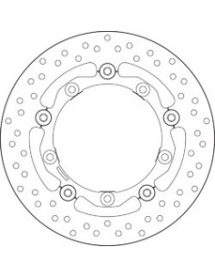 Disco BREMBO Genuine  APRILIA 1.0 108489925 | Motoauto