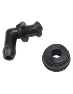 Codo plastico 90º y Guardapolvo bomba 110312720 | Motoauto