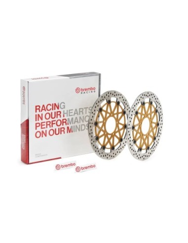 Discos de freno delanteros Brembo HPK 208B85922 | Motoauto