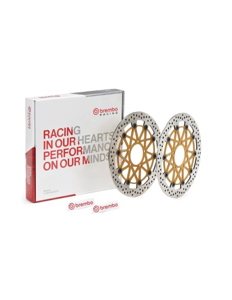 Discos de freno delanteros Brembo HPK 208B85922 | Motoauto