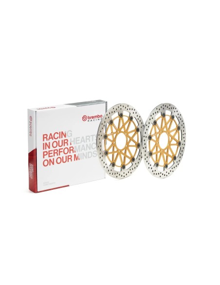 Discos de frenos delanteros Brembo 208B85936 | Motoauto