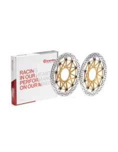 Discos de freno delanteros Brembo 208B85969 | Motoauto