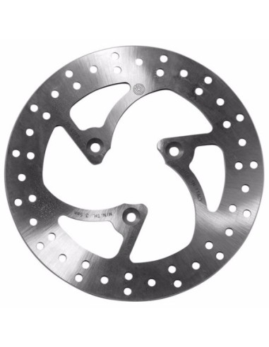 Disco de freno Brembo fijo Serie Oro 68B40758 | Motoauto