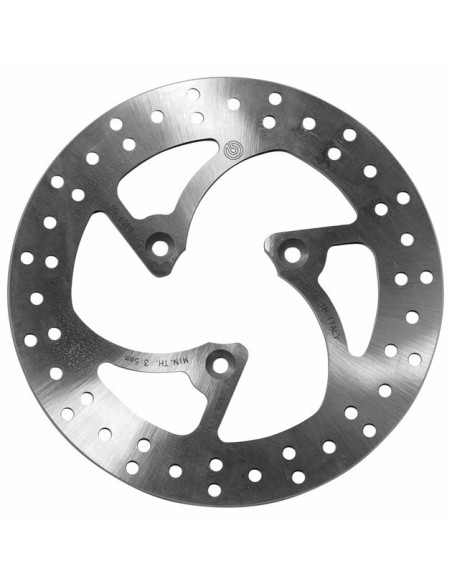Disco de freno Brembo fijo Serie Oro 68B40758 | Motoauto