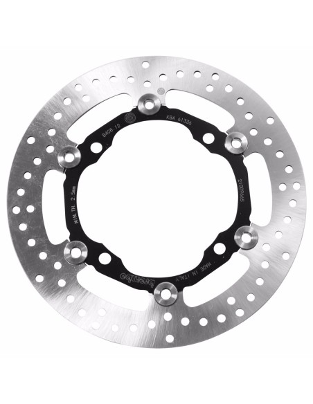 Disco de freno Brembo fijo Serie Oro 78B40812 | Motoauto