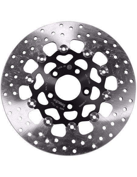 Disco de freno Brembo fijo Serie Oro 78B40828 | Motoauto