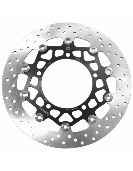 Disco de freno Brembo fijo Serie Oro 78B40866 | Motoauto