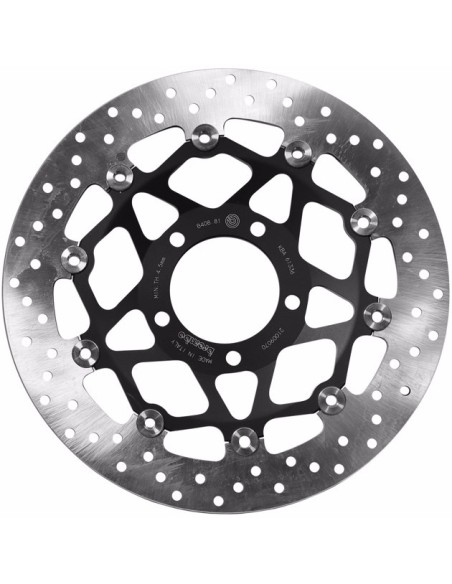 Disco de freno Brembo fijo Serie Oro 78B40881 | Motoauto