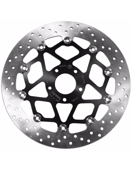 Disco de freno Brembo fijo Serie Oro 78B408B0 | Motoauto