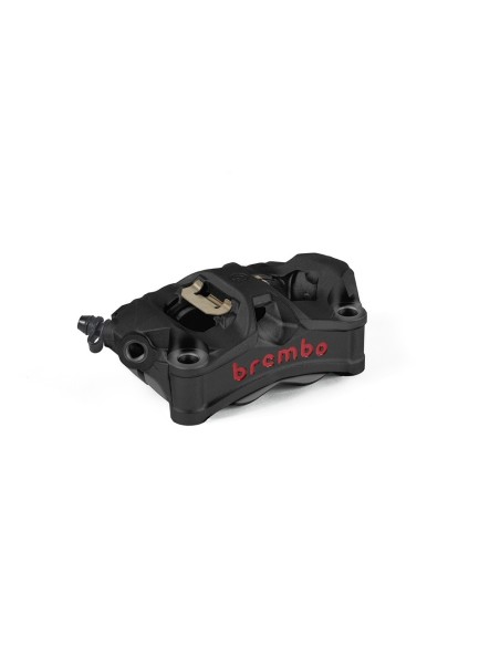 Pinza Brembo Stylema negro y rojo 920D02092 | Motoauto
