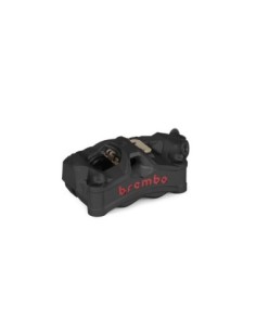 Pinza Brembo Stylema negro y rojo 920D02093 | Motoauto