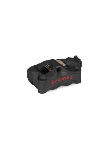 Pinza Brembo Stylema negro y rojo 920D02093 | Motoauto