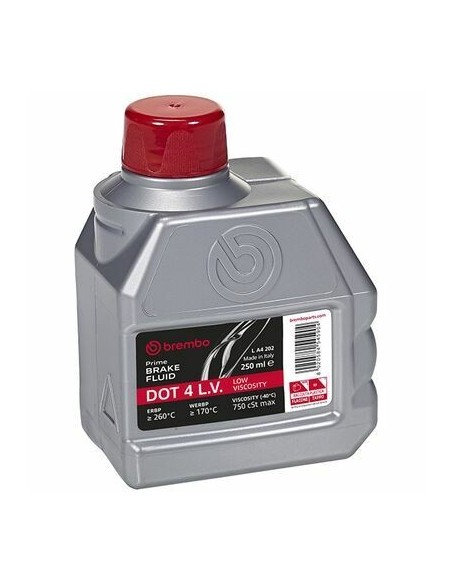Liquido de frenos BREMBO DOT 4 L.V. LA4202 | Motoauto