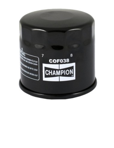 Filtro de aceite Champion COF038 COF038 | Motoauto
