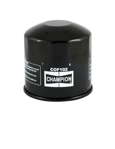 Filtro de aceite Champion COF102 COF102 | Motoauto