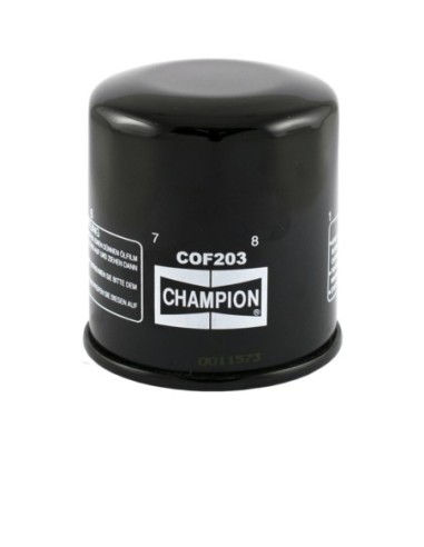 Filtro de aceite Champion COF203 COF203 | Motoauto