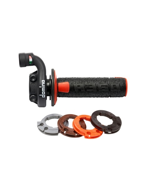 Acelerador Domino KRK Evo con Puños 553703-00 | Motoauto