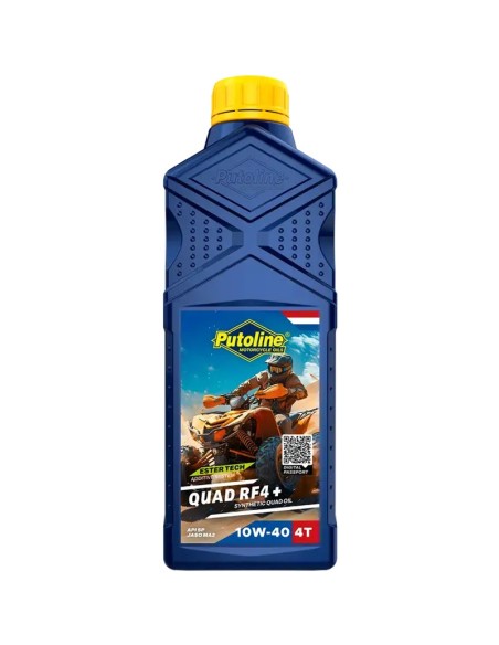 BOTELLA PUTOLINE ESTER TECH QUAD RF4+ 10W-40 1 L