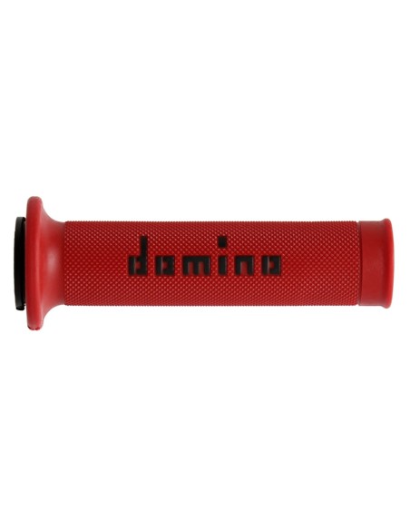 Puños Domino A010 Racing red A01041C4042B7-0 | Motoauto