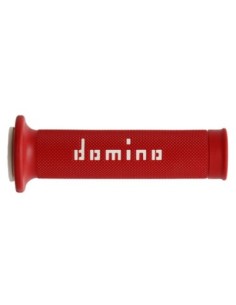 Puños Domino A010 Racing red A01041C4642B7-0 | Motoauto