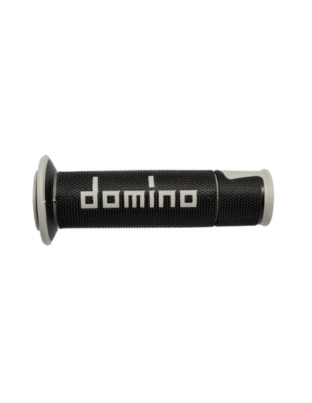 Puños de Domino A450 negro gri A45041C5240B7-0 | Motoauto
