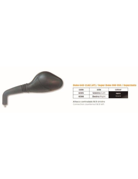 ESPEJO Duke 640-11AE (4T)   Super Duke FAR6086 | Motoauto