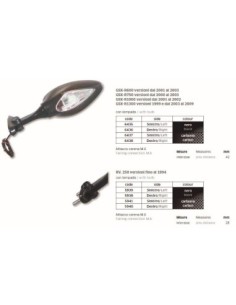 ESPEJO GSXR 600-750-1000-1300 IZQ FAR6435 | Motoauto