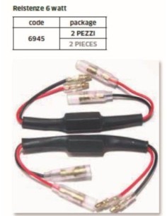 RESISTENCIA PARA LED 6W FAR6945 | Motoauto