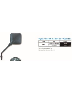 ESPEJO FAR APRILIA PEGASO   CUBE RX IZQ FAR848 | Motoauto