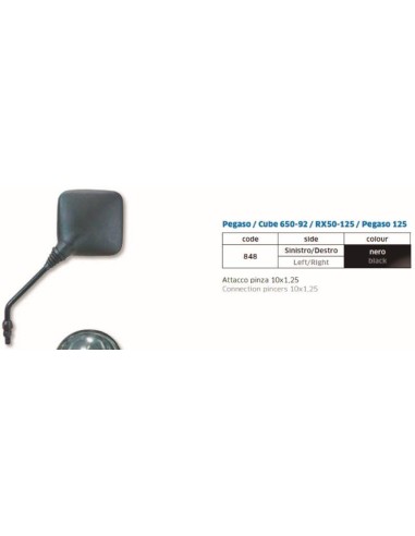 ESPEJO FAR APRILIA PEGASO   CUBE RX IZQ FAR848 | Motoauto