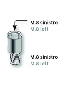ADAPTADOR ESPEJO M8 (ROSCA IZDA) A M8 FAR900N | Motoauto