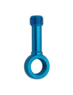 Banjo recto aluminio azul D.10 mm 170005AL-BL | Motoauto