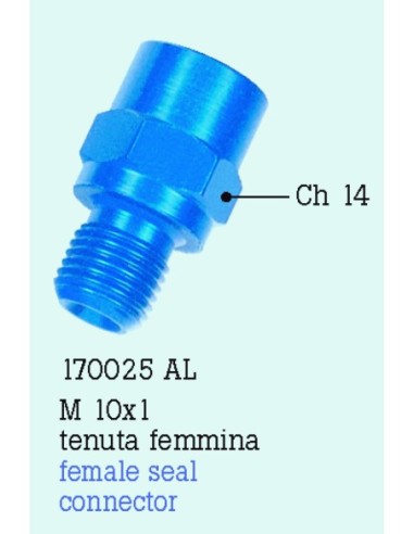 REDUCCION MF 10X1 CROMADO 170025CR | Motoauto