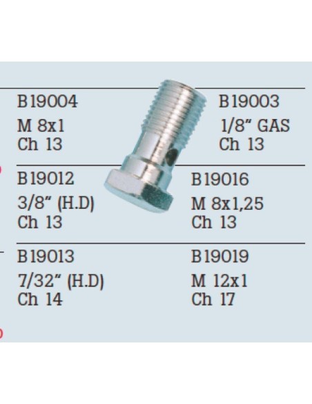 TORNILLO  18GAS  ZINCADO B19003 | Motoauto