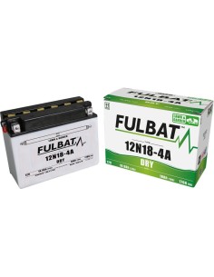 BATERIA  FULBAT  12N18-4A (CAJA4) 12N184AFB | Motoauto