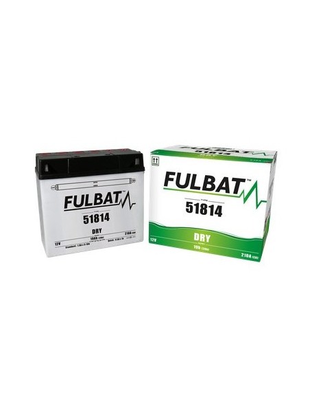 Bateria Fulbat 51814 con ácido Caja4 51814FB | Motoauto