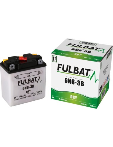 Bateria Fulbat6N6-3B ((Caja 12)) 6N63BFB | Motoauto