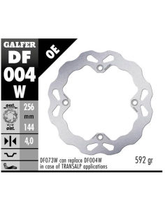 Disco GALFER Wave Fijo 256x4mm DF004W | Motoauto